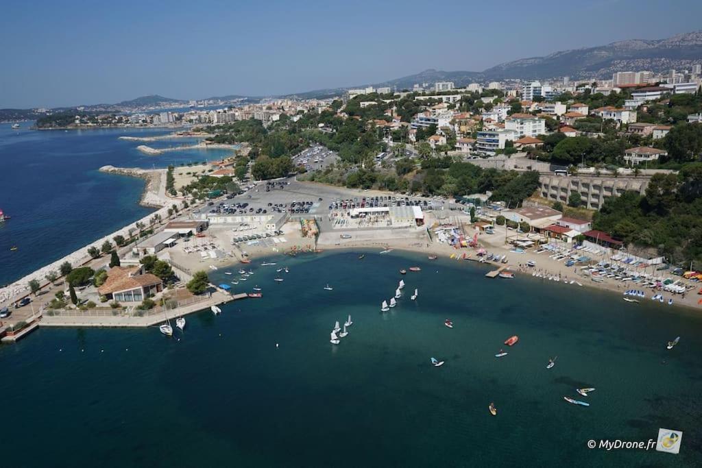 Bel Appartement 4 Pieces Toulon Bagian luar foto